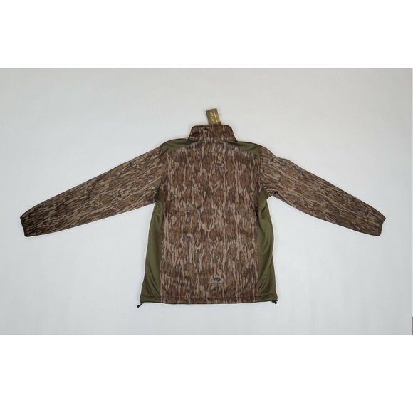 Heybo Summit Soft Shell Bottomland Camo Jacket Men's Small - Picture 2 of 8